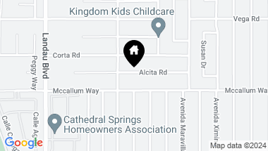 Map of 68295 Alcita Road, Cathedral City CA, 92234
