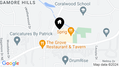 Map of 2455 Oak Grove Heights Unit 2455, Decatur GA, 30033