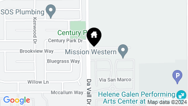 Map of 1 Iridium Way, Rancho Mirage CA, 92270