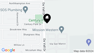 Map of 2 Iridium Way, Rancho Mirage CA, 92270