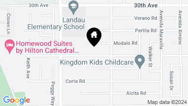 Map of 68160 Vega Road, Cathedral City CA, 92234