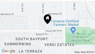 Map of 2577 Plaza Del Amo 704, Torrance CA, 90503