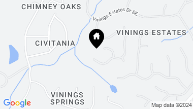 Map of 5152 Vinings Estates Way SE, Smyrna GA, 30126