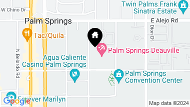 Map of 500 E Amado Road 312, Palm Springs CA, 92262