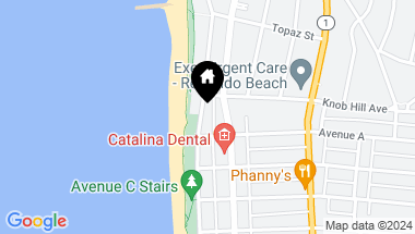 Map of 810 Esplanade C, Redondo Beach CA, 90277