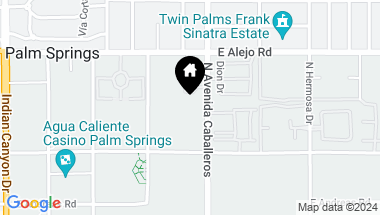 Map of 355 N AVENIDA CABALLEROS 17, Palm Springs CA, 92262