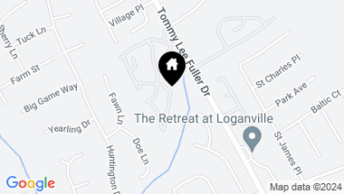Map of 0 Loganville Highway Unit: LOT H (13.6 AC), Loganville GA, 30052