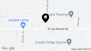 Map of 1510 W JOY RANCH Road, Phoenix AZ, 85086