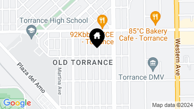 Map of 1753 Andreo Avenue, Torrance CA, 90501