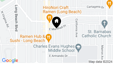 Map of 3944 Lime Avenue, Long Beach CA, 90807
