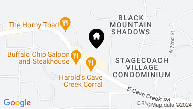 Map of 38020 N VERMEERSCH Road Unit: -, Cave Creek AZ, 85331