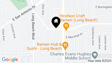 Map of 4020 Linden Avenue, Long Beach CA, 90807
