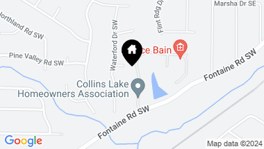 Map of 5030 Collins Lake Drive, Mableton GA, 30126