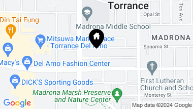Map of 3225 Antonio Street, Torrance CA, 90503