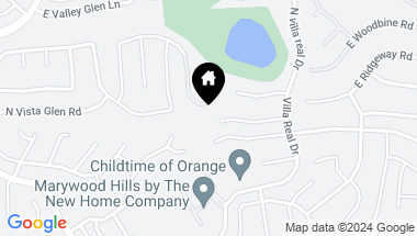 Map of 2803 E Echo Hill Way, Orange CA, 92867