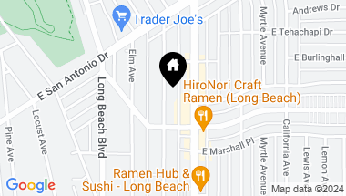Map of 4160 Linden Avenue, Long Beach CA, 90807