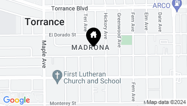 Map of 2801 Sonoma Street, Torrance CA, 90503