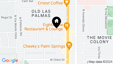 Map of 840 N PRESCOTT Drive, Palm Springs CA, 92262