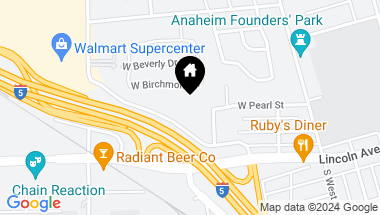 Map of 278 N Wilshire Avenue 144, Anaheim CA, 92801