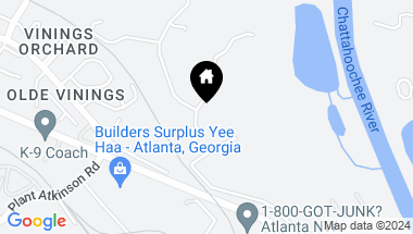 Map of 4727 Polo Lane SE, Atlanta GA, 30339