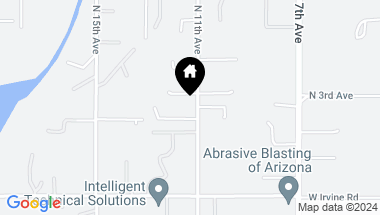 Map of 38850 N 11TH Avenue, Phoenix AZ, 85086