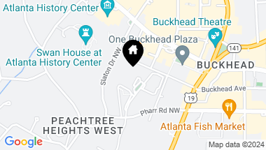 Map of 3060 Pharr Court North NW Unit 304, Atlanta GA, 30305