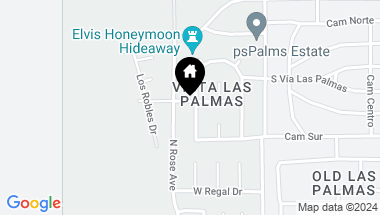 Map of 1197 ABRIGO Road, Palm Springs CA, 92262
