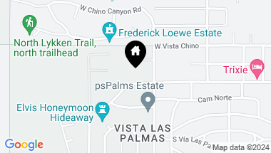 Map of 670 W STEVENS Road, Palm Springs CA, 92262
