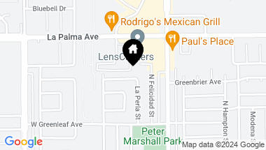 Map of 2643 W Greenbrier Avenue, Anaheim CA, 92801