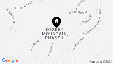 Map of 39722 N 106TH Street, Scottsdale AZ, 85262