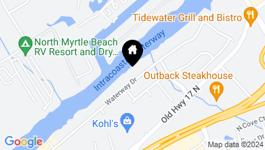 Map of 1407 Waterway Dr., North Myrtle Beach SC, 29582