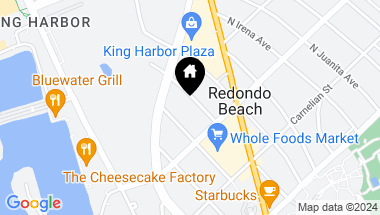 Map of 517 N Francisca Avenue, Redondo Beach CA, 90277