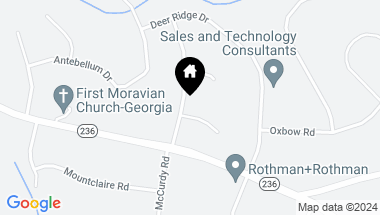 Map of 2239 Stratmor Drive, Stone Mountain GA, 30087