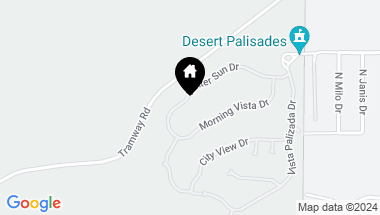 Map of 2465 Winter Sun Drive, Palm Springs CA, 92262