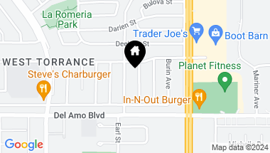 Map of 19929 Mansel Avenue, Torrance CA, 90503