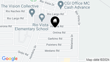 Map of 67770 Ontina Road, Cathedral City CA, 92234