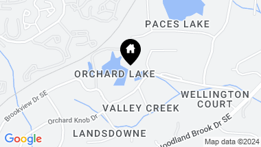 Map of 4000 Orchard Lake Court SE, Atlanta GA, 30339