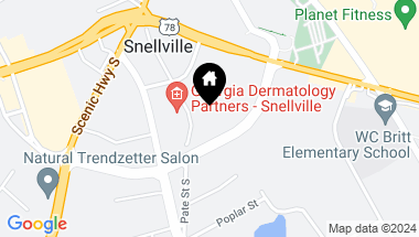 Map of 2412 PATE Street, Snellville GA, 30078