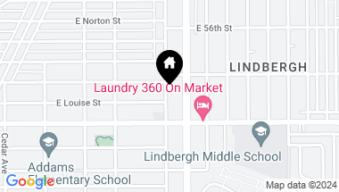 Map of 5452 Linden Ave A, Long Beach CA, 90805