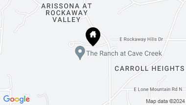 Map of 6206 E ROCKAWAY HILLS Drive, Cave Creek AZ, 85331