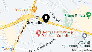 Map of 2428 Main E, Snellville GA, 30078