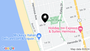 Map of 346 Manhattan Avenue, Hermosa Beach CA, 90254
