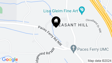Map of 3777 Paces Ferry Road, Atlanta GA, 30327