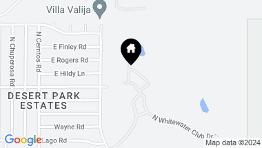 Map of 2703 Alexander Club Drive, Palm Springs CA, 92262