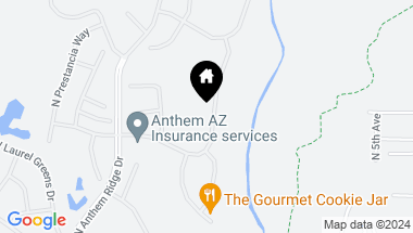 Map of 40936 N CLUB POINTE Drive, Anthem AZ, 85086
