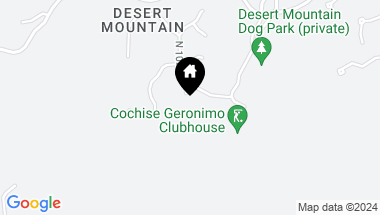 Map of 41010 N GERONIMO VISTAS -- # 1, Scottsdale AZ, 85262