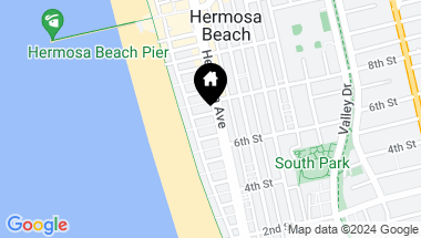 Map of 57 7th Street, Hermosa Beach CA, 90254