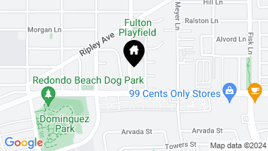 Map of 508 Rindge Lane, Redondo Beach CA, 90278