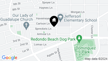 Map of 1738 Spreckels Lane, Redondo Beach CA, 90278