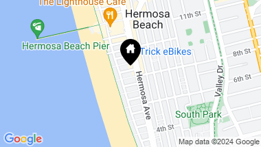 Map of 49 8th Street, Hermosa Beach CA, 90254